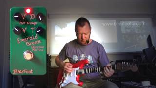 Video thumbnail for BearFootFX : Emerald Green Distortion Machine by Brett Kingman