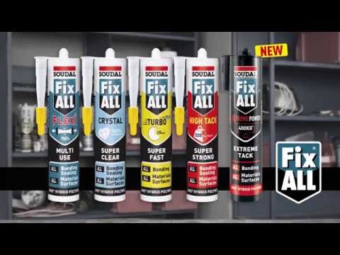 Soudal Fix All Sealants and Adhesives