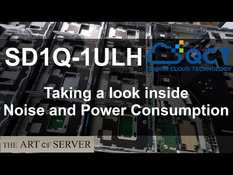 Quanta SD1Q-1ULH | Taking a look inside | Noise and Power Consumption