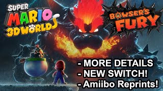 More Bowser's Fury News  + New Switch and New Amiibo Reprints!