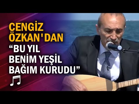 Cengiz Özkan'dan canlı performans ''Bu Yıl Benim Yeşil Bağım Kurudu''