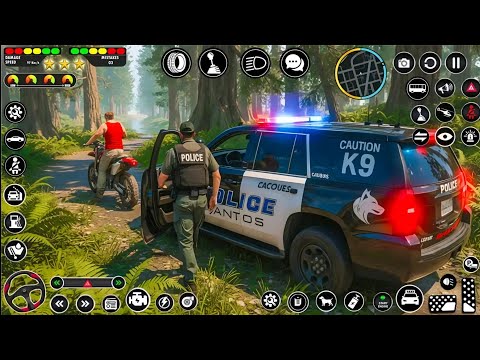 🚓 Police Car Chase Simulator 3D – Real City Cop Pursuit Gameplay (Android)