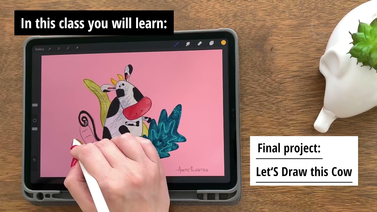 Procreate for Kids: Basic - Skillshare Class Intro