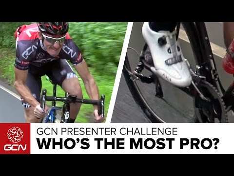 Who's The Most Pro? The GCN Presenter Pedalling Challenge