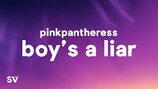 Download lagu PinkPantheress - Boy's a liar (Lyrics) mp3