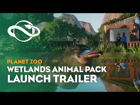 Planet Zoo - Wetlands Animal Pack DLC Steam CD Key video 5