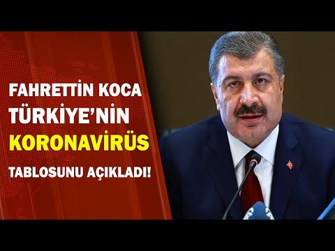 Sağlık Bakanı Fahrettin Koca Türkiye'nin Koronavirüs Tablosunu Açıkladı / A Haber | A Haber