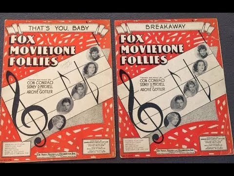 "Breakaway" Lou Gold Orchestra (1929) Con Conrad, Sidney D. Mitchell, Archie Gottler