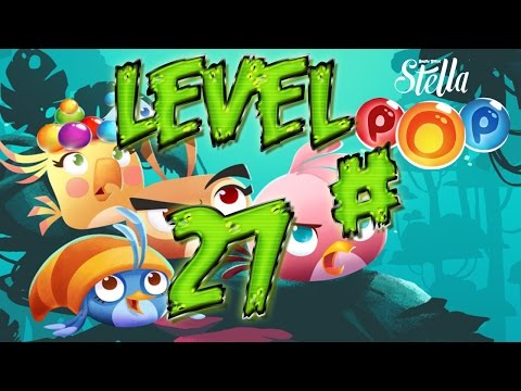 Let's Play Angry Birds Pop - Level 27 Walkthrough