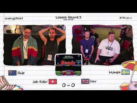 Fête 3 - Skip (Luigi) & Jah Ridin' (Luigi) vs. Dev (Falco) & Humpe (Fox) - Losers Round 5