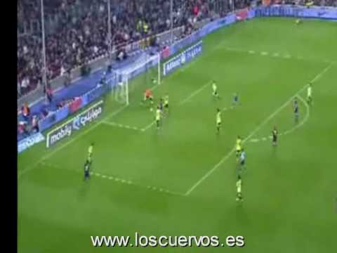 Barcelona 6 Zaragoza 1 Jornada 8 Liga BBVA 2009-10