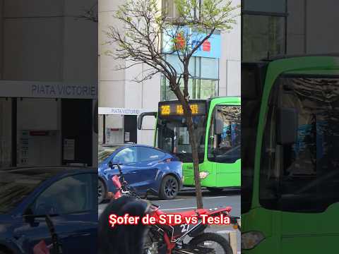 Șofer de STB vs Tesla