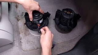 Replacing AC Blower Motor on GMC Acadia