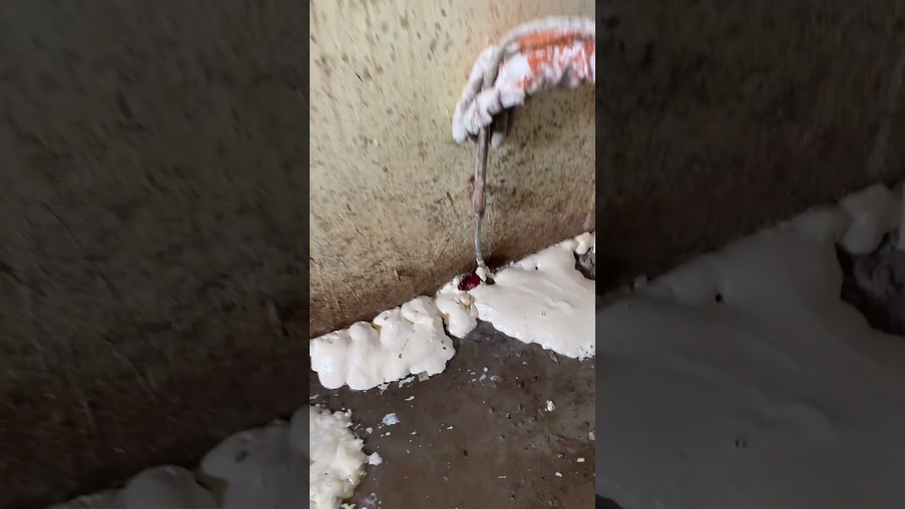 Pu grouting / Injection Grouting / #waterproofing