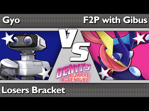 DBA 4 Smash 4 - Gyo (ROB) vs F2P with Gibus (Greninja, Charizard) - Losers Bracket