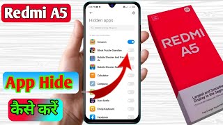 Download the video "how to hide app in redmi a5, redmi a5 app hide kaise kare"