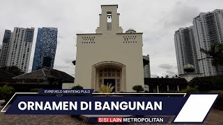 Ornamen Bangunan Penuh Sejarah di Dalam Ereveld Menteng Pulo