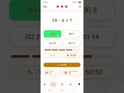 PiQ: Daily workout for brain video thumbnail