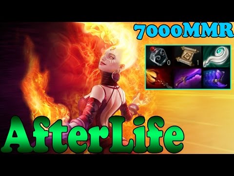 Dota 2 - AfterLife 7000 MMR Plays Lina Vol 1 - Ranked Match Gameplay!