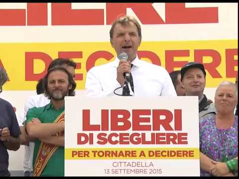 #Cittadella15 Intervento del sindaco di #Padova Massimo #Bitonci