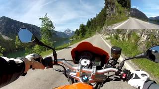 preview picture of video 'F800R CBR 600 Plansee HD Bavarian Alps'