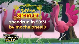 Pokémon Scarlet by mochajones10 in 59:31 - Unapologetically Black and Fast 2024