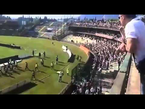 Feroce contestazione del Liberati  TERNANA dopo la sconfitta con la Pro Vercelli