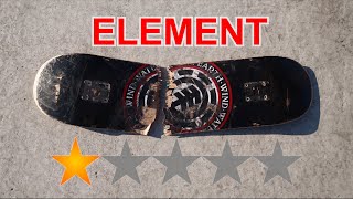 Element Skateboard Review