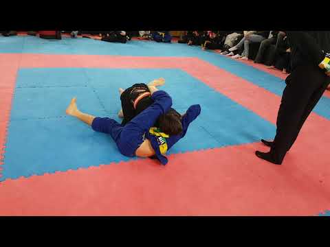 Anton vs  Haare Kawiti - Combat Room - Manawatu bjj junior competition