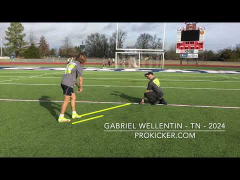 Gabriel Wellentin - Kicker - Ray Guy Prokicker.com