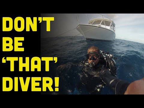 14 Divers You Do Not Want To Be On A Scuba Diving Charter Boat!