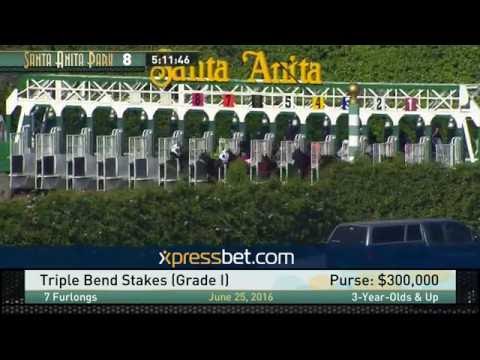 Triple Bend Stakes (Gr. I) - Saturday, June 25, 2016