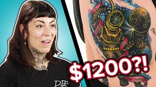 Tattoo Artists Guess The Prices of Tattoos