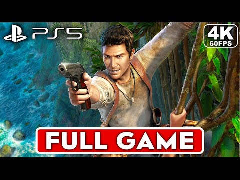 Part 1 -UNCHARTED 1 DRAKE'S FORTUNE Gameplay Walkthrough FULL GAME [4K 60FPS PS5] - No Commentary