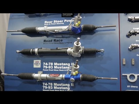 SEMA Show 2013 - Flaming River's Manual & Power Rack & Pinion Systems