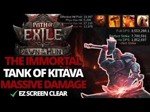 POE 2 - The Immortal Smith of Kitava - 10+ Million in 1 Hit - Warrior Build Guide - Path of Exile 2