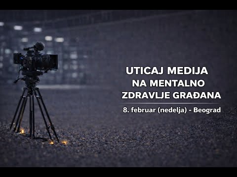 Konferencija „Uticaj medija na mentalno zdravlje građana”