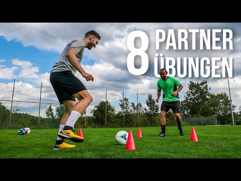 Koordinativ | Visuell | Kognitiv - Die 8 besten Partnerübungen für Fußballer