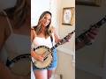 Megan McKamey crushes "Clinch Mountain Backstep" on her banjo. #bluegrasslife #banjo #bluegrass