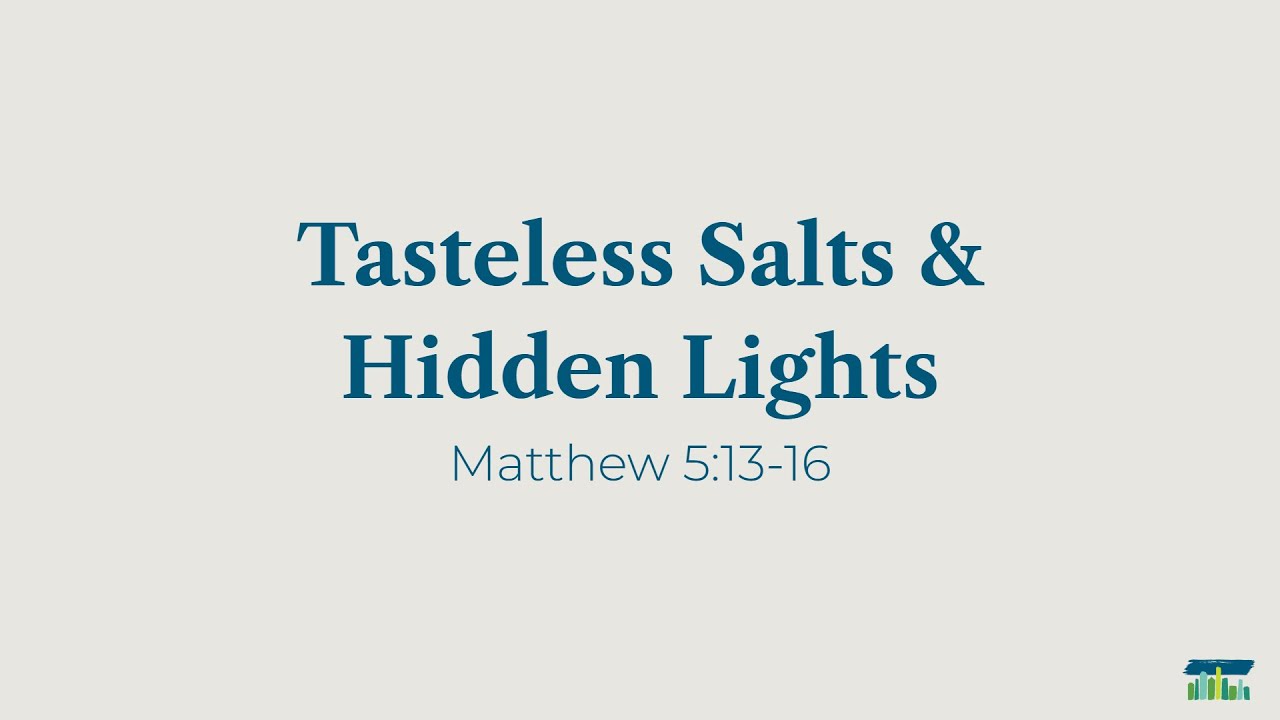 Tasteless Salts & Hidden Lights - January 26, 2025