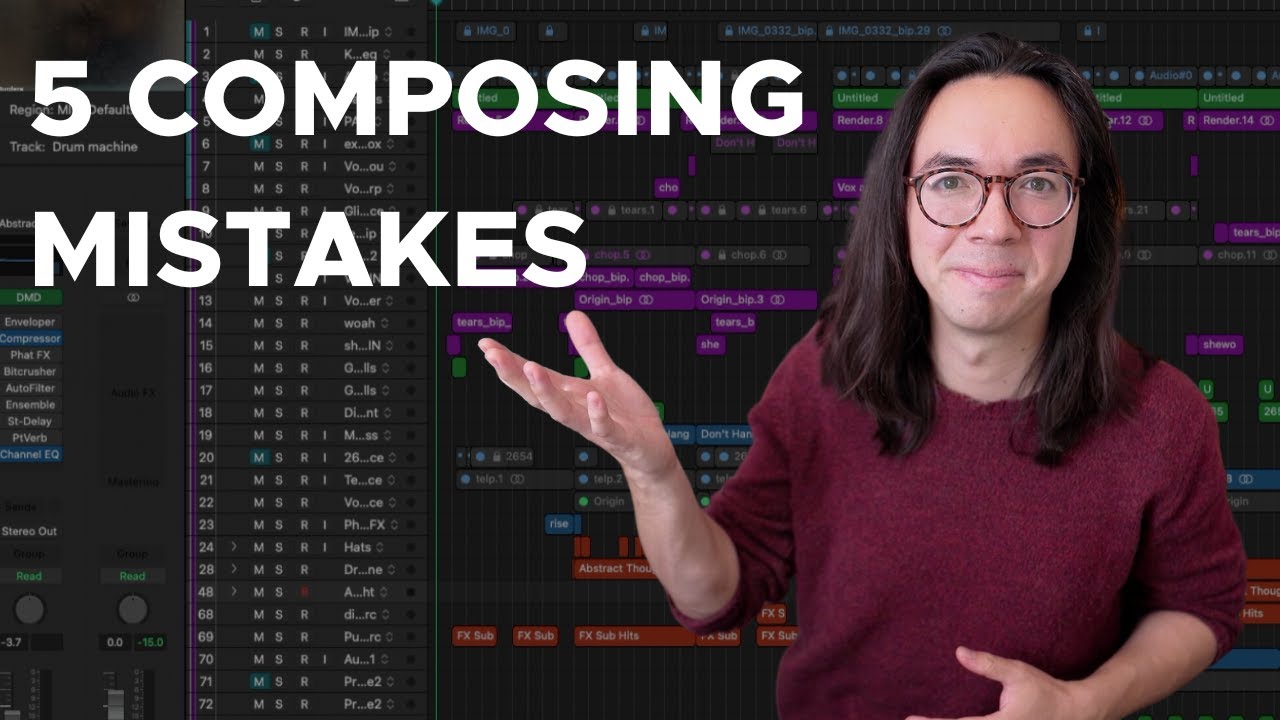 5 Mistakes when Composing in a DAW