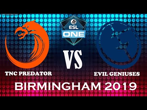 TNC PREDATOR VS EVIL GENIUSES GAME 1 | ESL ONE BIRMINGHAM 2019