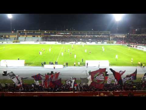 Finale Coppa Italia Lega Pro Cosenza Como tifo tribuna A