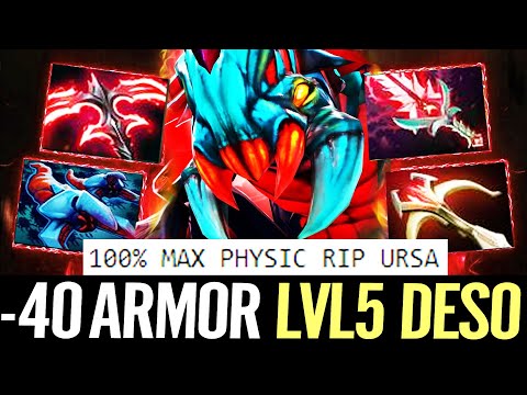 🔥 LVL 5 DESOLATOR Weaver -40 Armor MAX PHYSIC Carry — Daedalus + Bloodthorn 100% RIP Ursa Dota 2 Pro