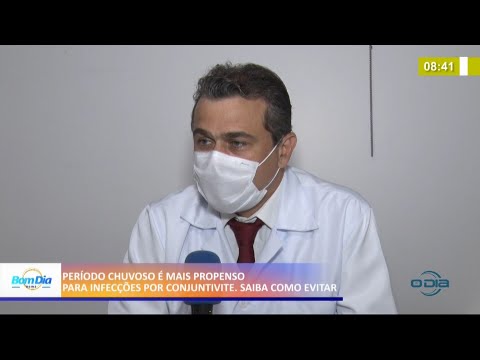 Período chuvoso é mais propenso para infecções por conjutivite 12 01 2021