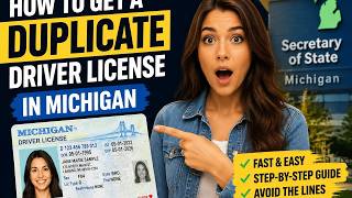 How to get a duplicate driver license in Michigan
