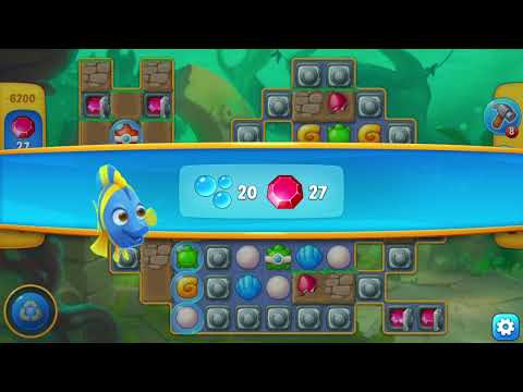 [FISHDOM Walkthrough] Level 6200 (Qua màn - Fishdom)