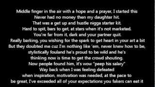 MGK - Edge Of Destruction ft. Tech N9ne &amp; Twista (Lyrics)