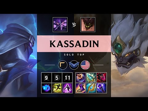 Kassadin Top vs Malphite - NA Diamond Patch 25.17