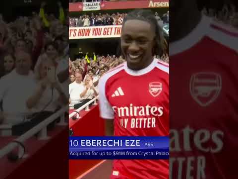 Arsenal unveil Eberechi Eze as new signing 🤩